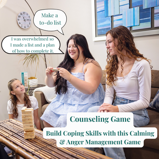 Coping Builder anger management game that teaches calming skills and emotional self-control