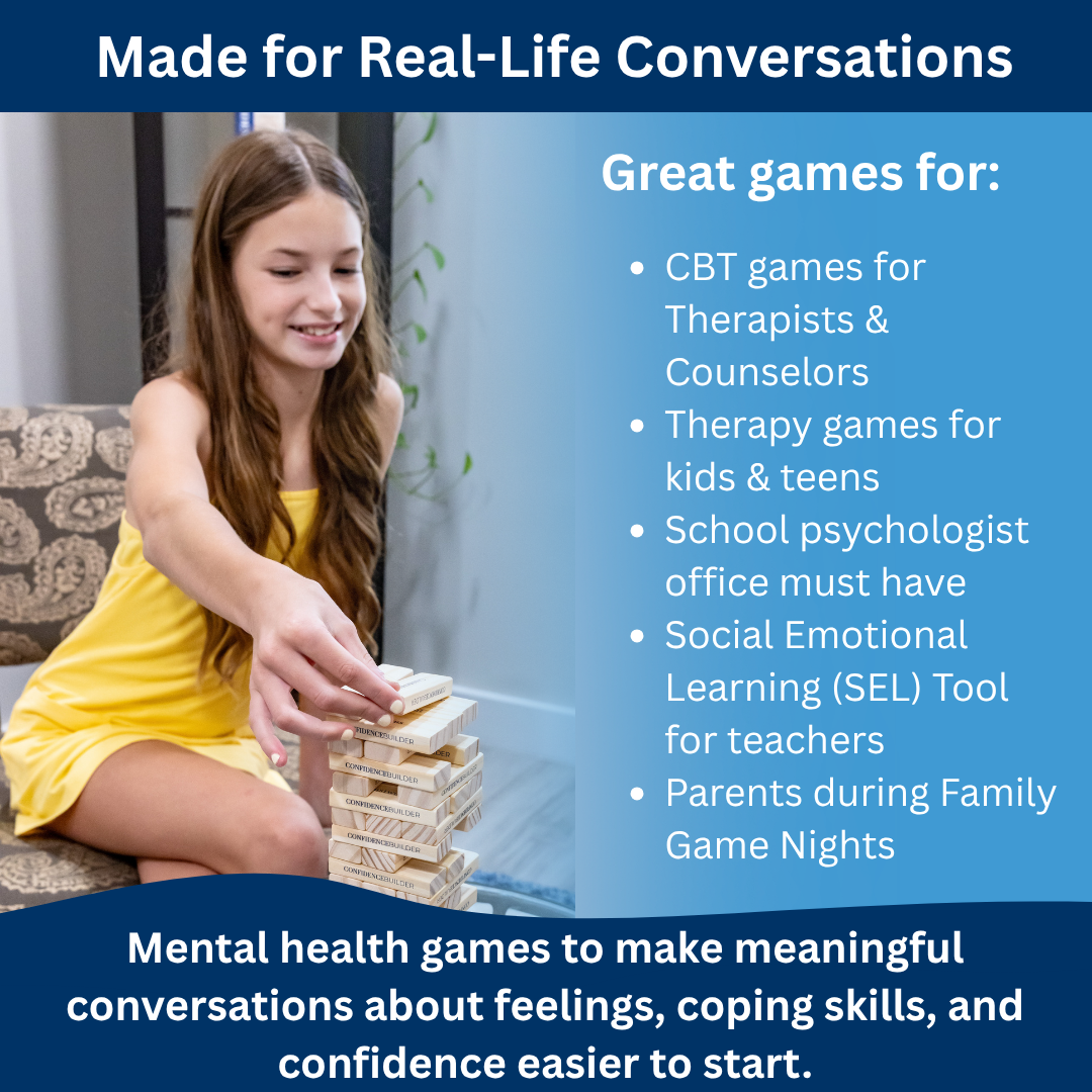 Complete Emotional Growth Collection, Four Therapy Games for Teens & Kids