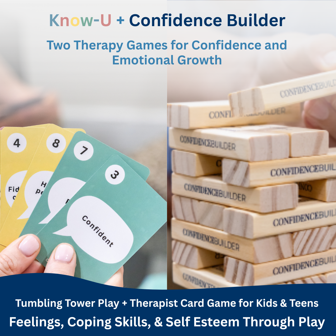 Know-U & Confidence Builder Therapy Games for Kids and Teens