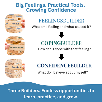 TALKA Builder Three-Game Bundle | Feelings, Coping & Confidence Builder Games