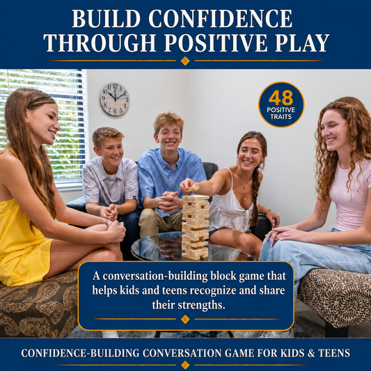Confidence Builder – Self Esteem, SEL, & CBT Therapy Game for Teens & Kids