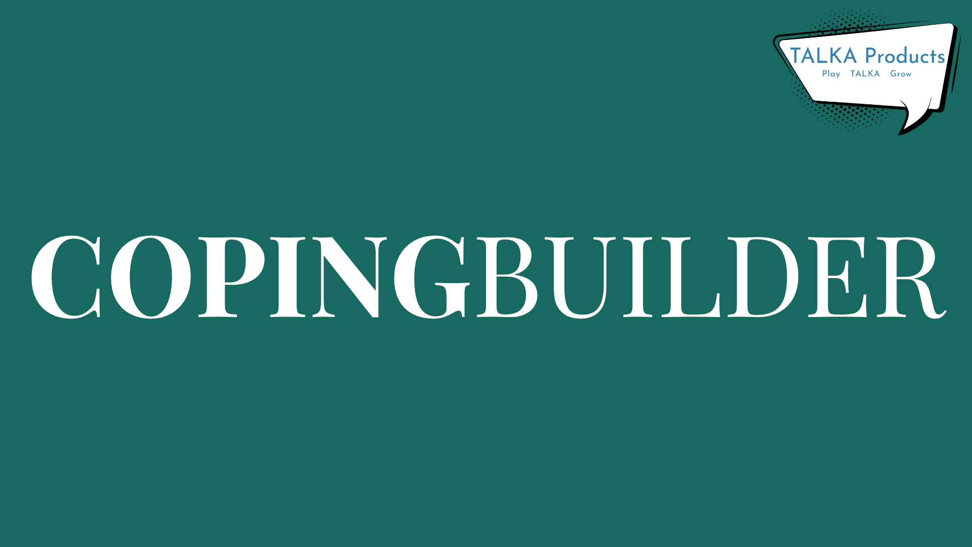Load video: Coping Builder coping skills game for kids and teens featuring wooden therapy blocks used for emotional regulation, counseling activities, social-emotional learning, and mental wellness.