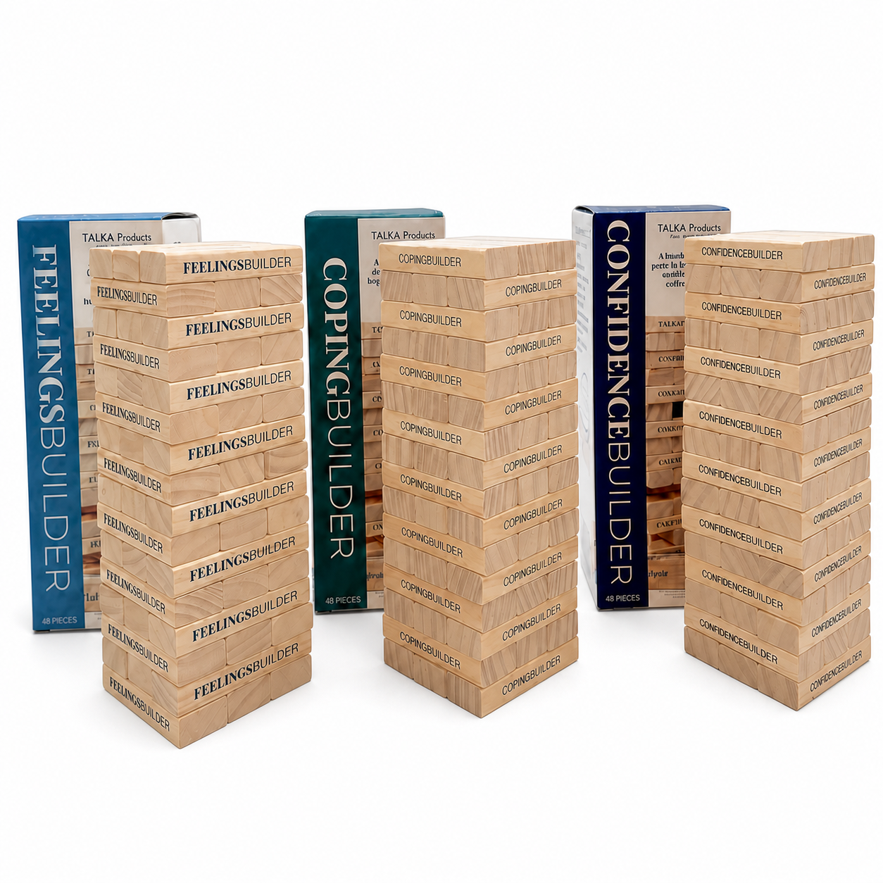 TALKA Builder Three-Game Bundle | Feelings, Coping & Confidence Builder Games