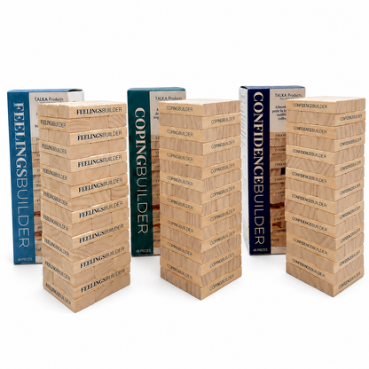TALKA Builder Three-Game Bundle | Feelings, Coping & Confidence Builder Games