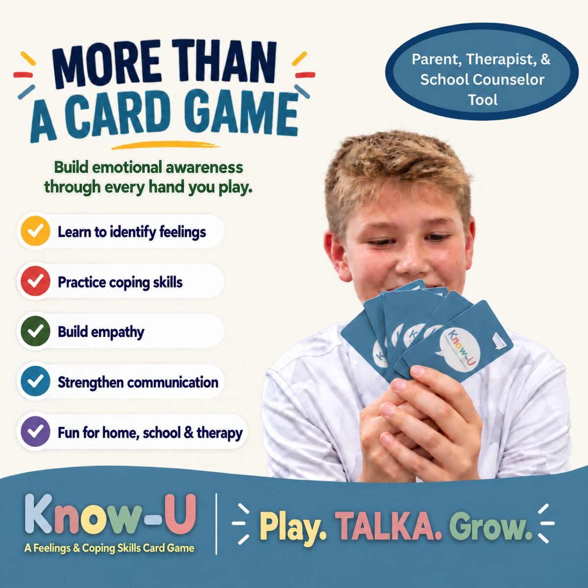 Complete Emotional Growth Collection, Four Therapy Games for Teens & Kids