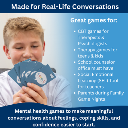 Complete Emotional Growth Collection, Four Therapy Games for Teens & Kids