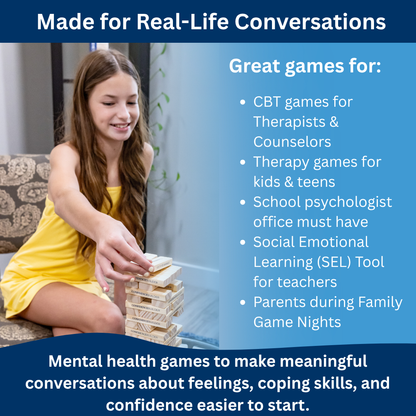 Complete Emotional Growth Collection, Four Therapy Games for Teens & Kids