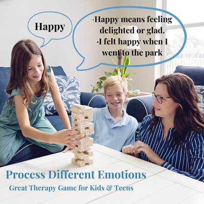 Feelings Builder therapy tool for psychologists, counselors, and mental health professionals