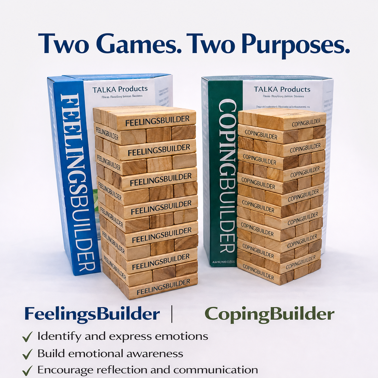 Feelings Builder + Coping Builder Bundle